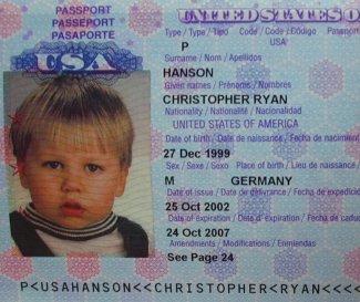 Christopher's passport