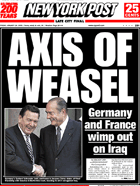 NY Post: Axis of Weasel